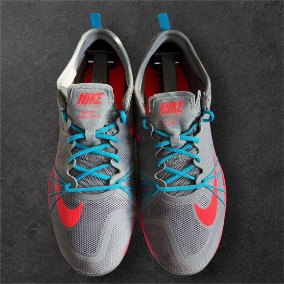 Nike Sneaker Free Cross Compete Women's Gray and Red Training Shoe SZ/7.5 - Picture 4 of 11
